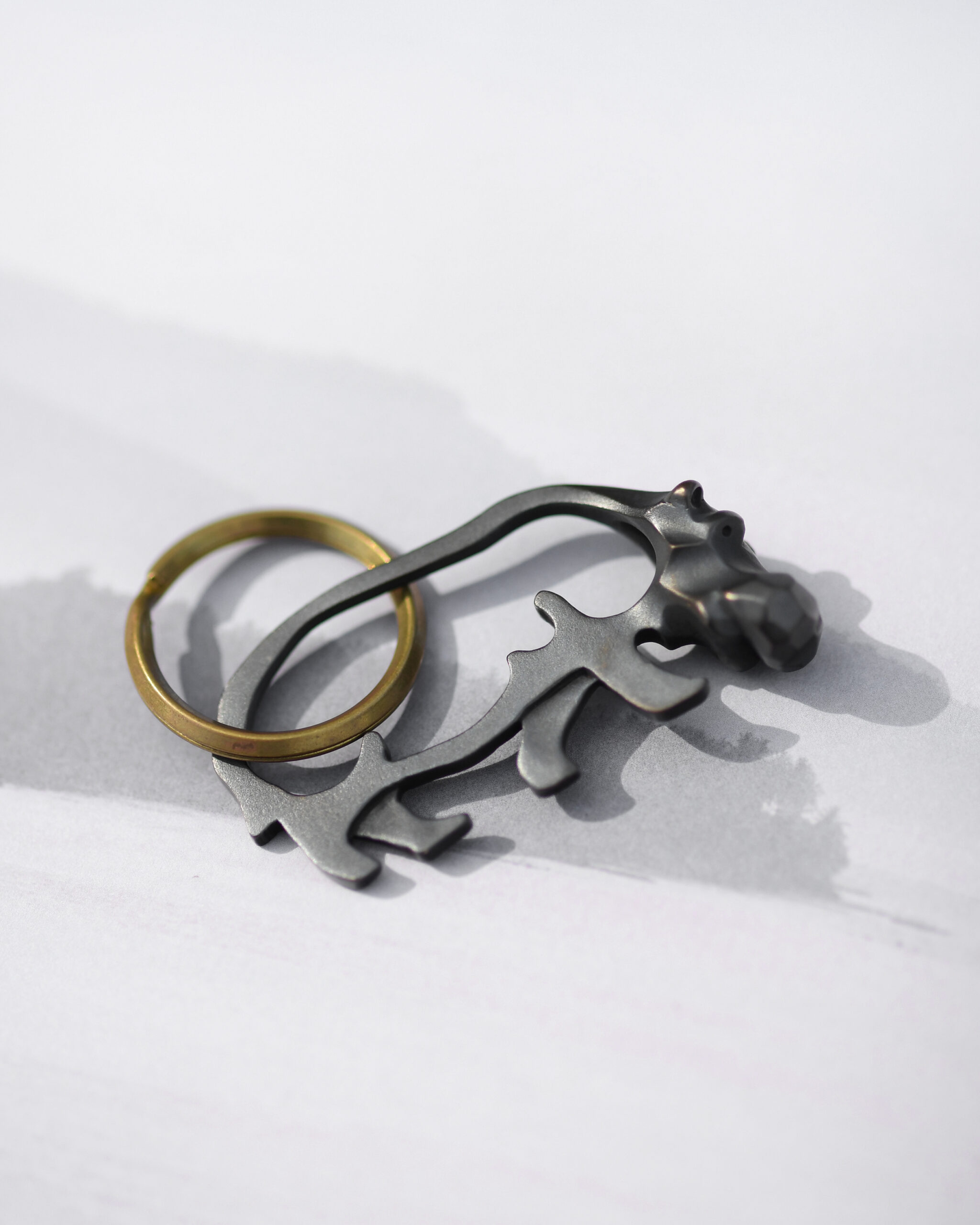 カバのキーリング/hippo keyring