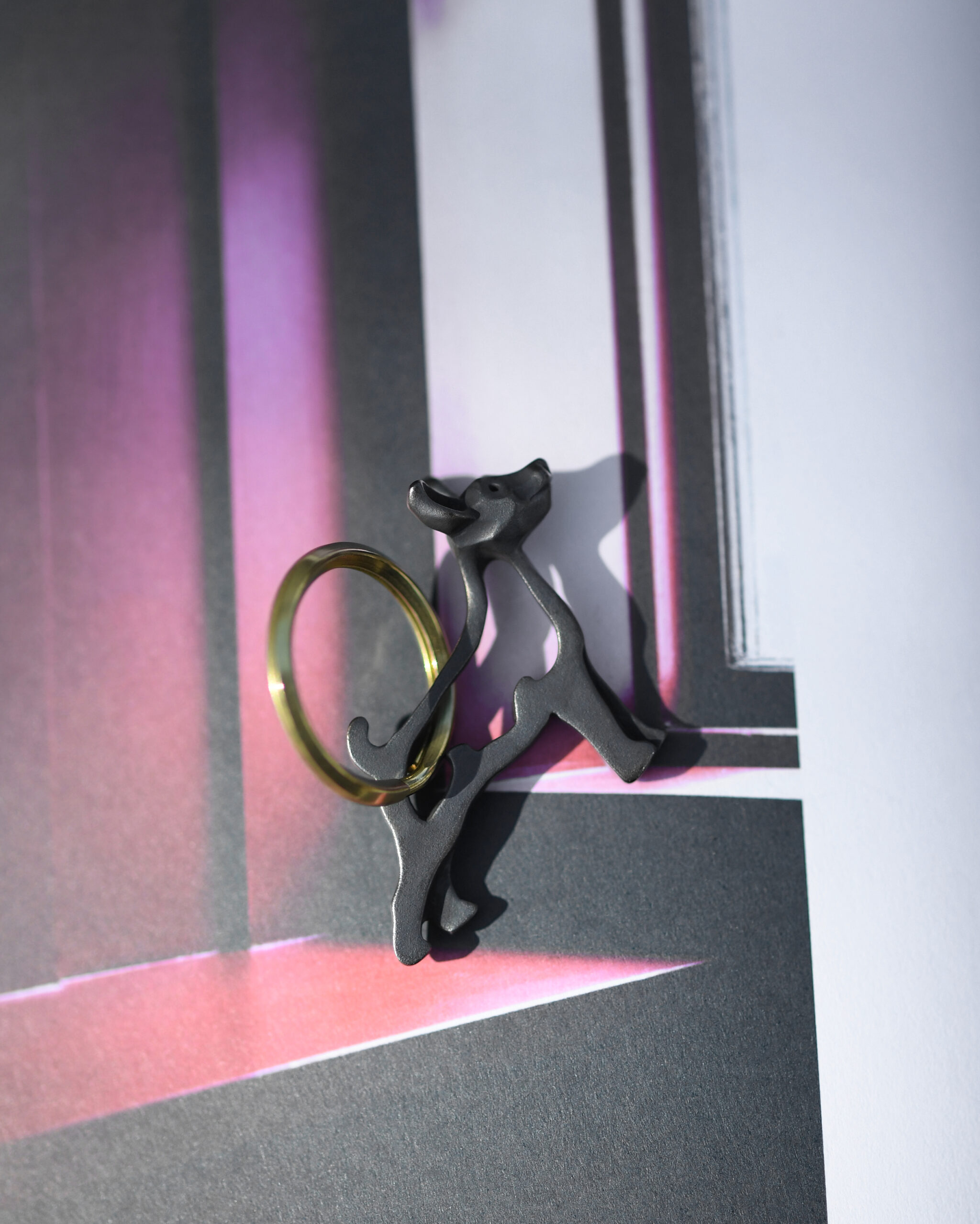 ピンシャーのキーホルダー/Pinscher Keychain