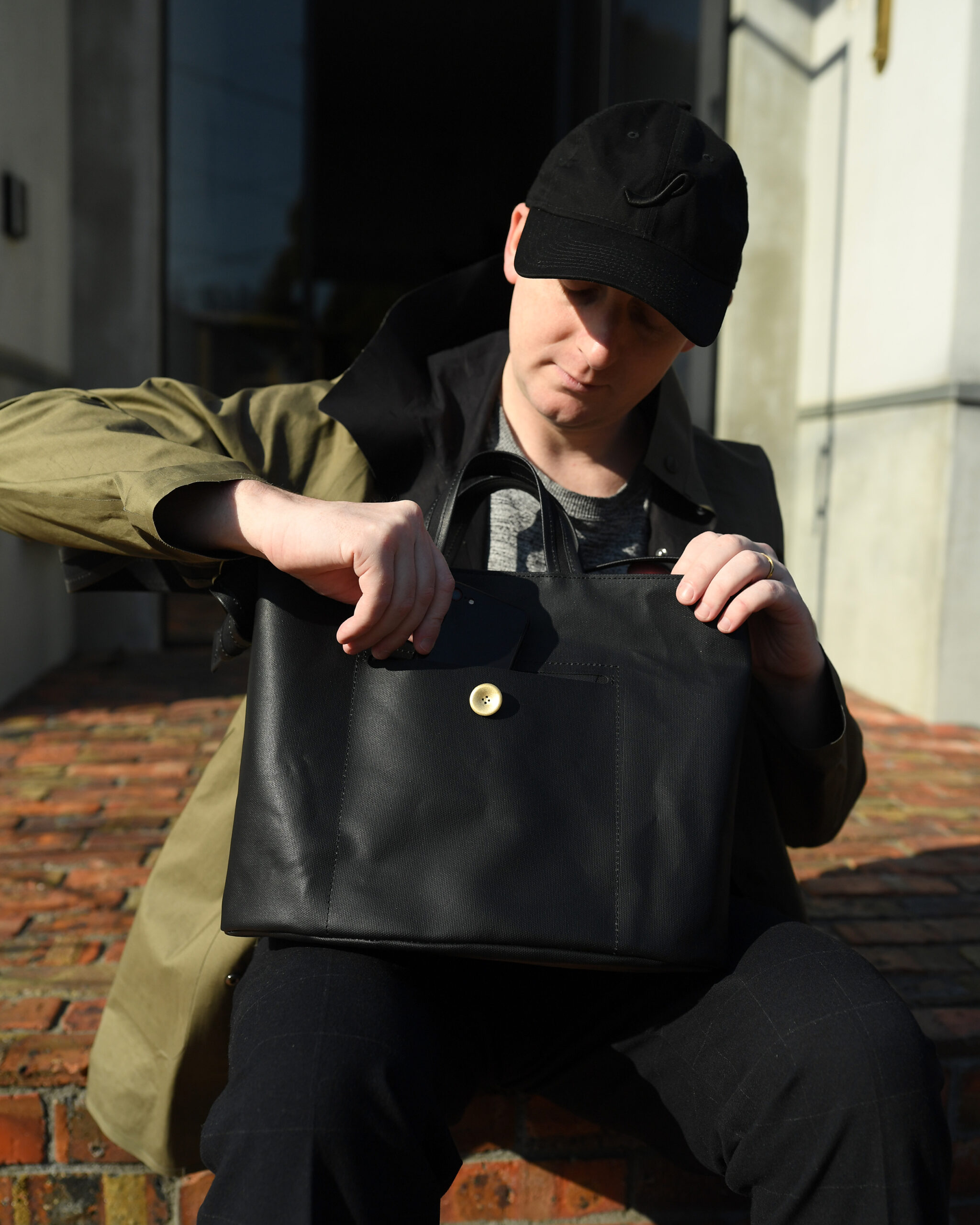 Oval 2way Bag M｜BLACK | SUI by PROOF OF GUILD