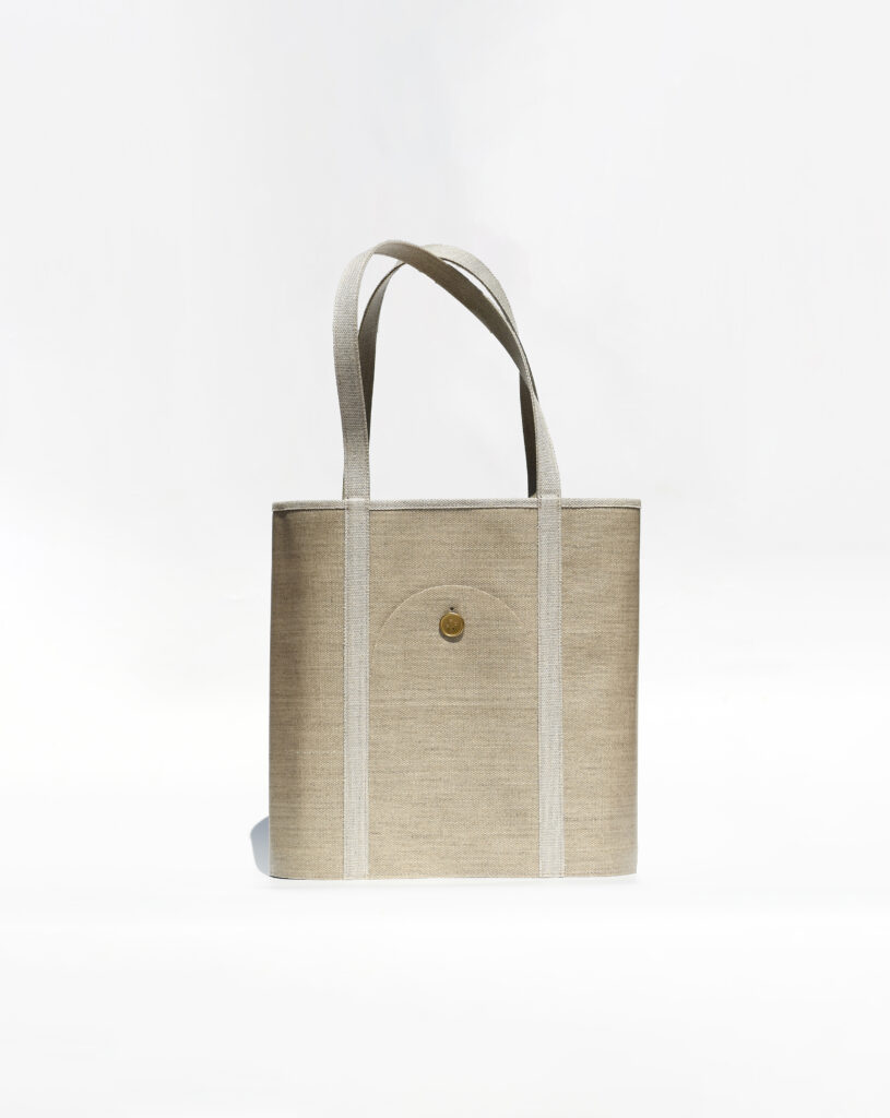 OVAL STAND TOTE LINEN | オーバルスタンドトート　リネン