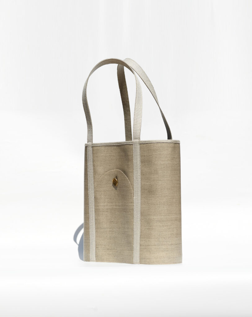 OVAL STAND TOTE LINEN | オーバルスタンドトート　リネン