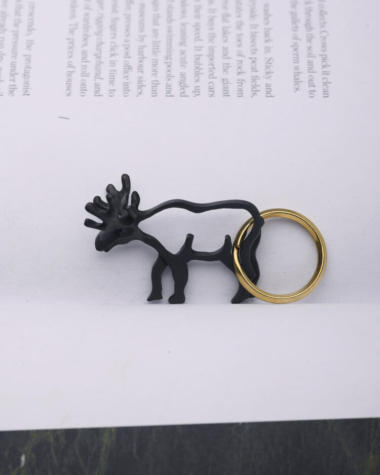 Moose Keyring｜ヘラジカ