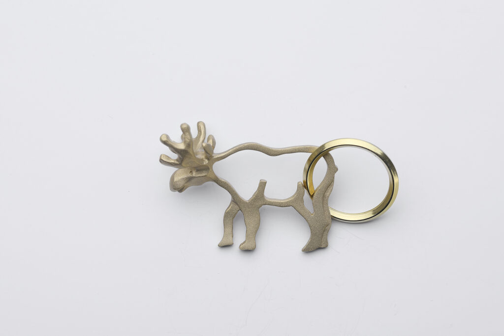 Moose Keyring｜ヘラジカ