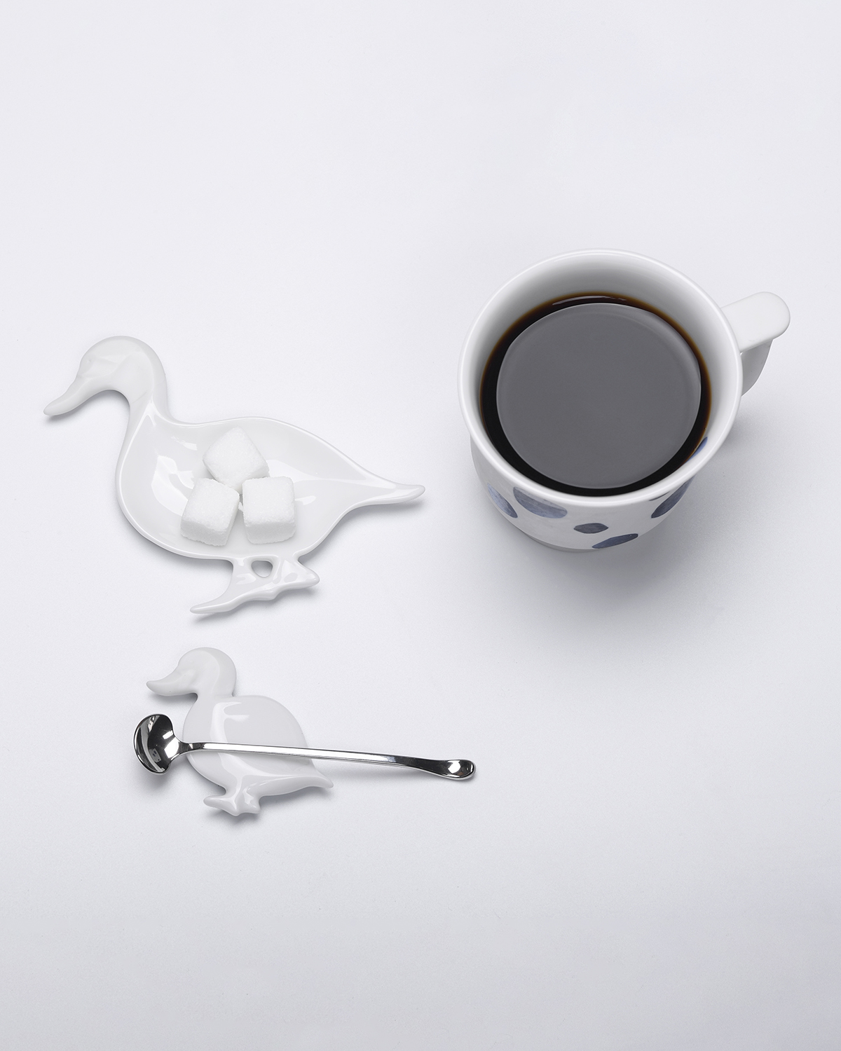 Duck Plate & Rest | カモの豆皿と箸置