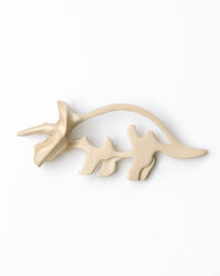 コーチ　シルバーメタリック　トリケラトプス　立体　キーホルダー【比較的美品】 Triceratops Keyring｜トリケラ | SUI by PROOF OF GUILD